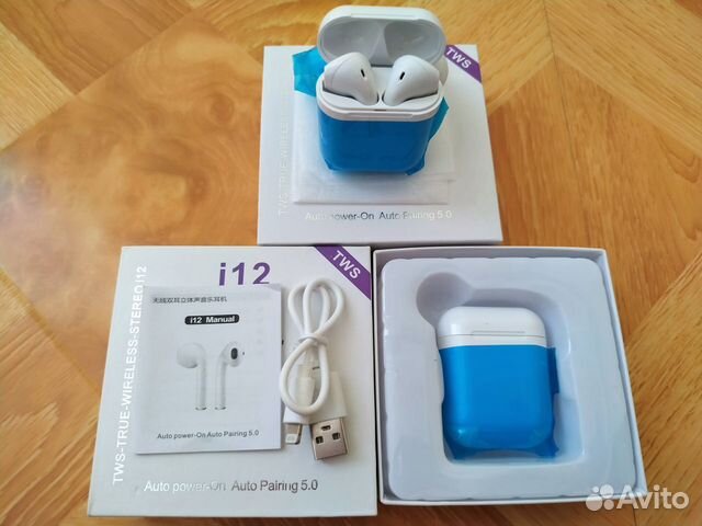 Беспроводные наушники i12 TWS 5.0 копия Airdots Беспроводные наушники i12 TWS 5.0 копия Airdots