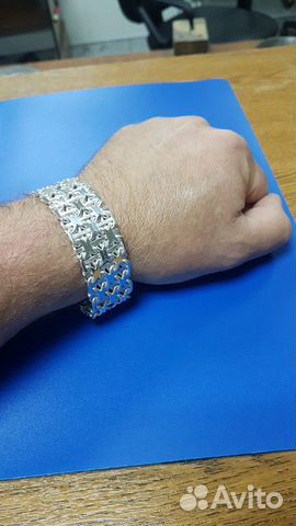 Серебряный браслет