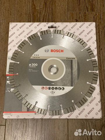 Алмазный диск Bosch 300 Алмазный диск Bosch 300