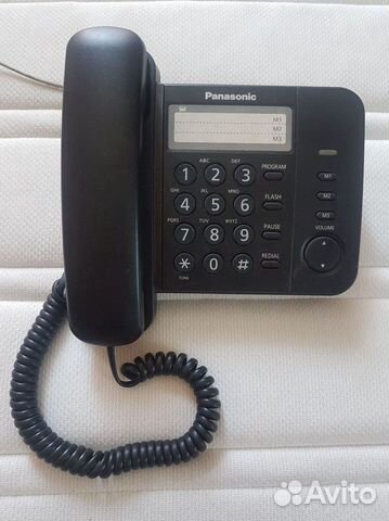 KX-TS2352RU - проводной телефон Panasonic (черный)