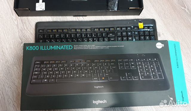 Клавиатура Logitech k800 wireless keyboard