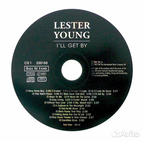 Lester Young Hall Of Fame 5 CD BOX