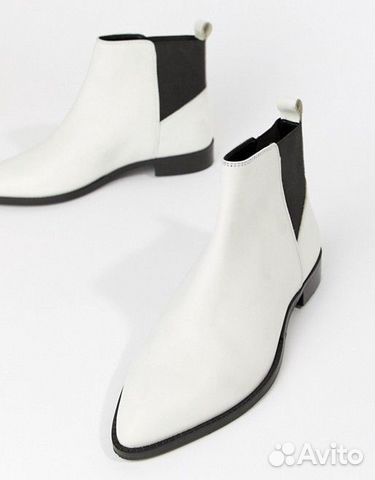 Кожаные ботинки ASOS Кожаные ботинки ASOS