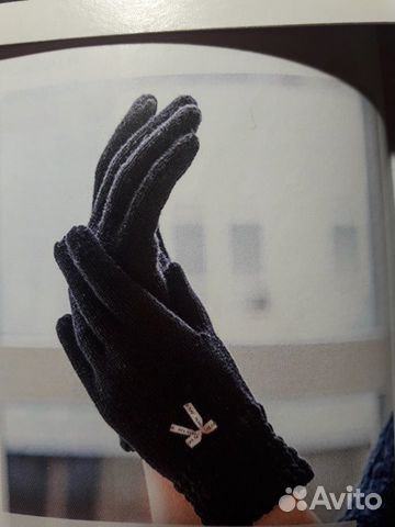 Mary Kay Новые Перчатки Натуральная Шерсть Чёрные