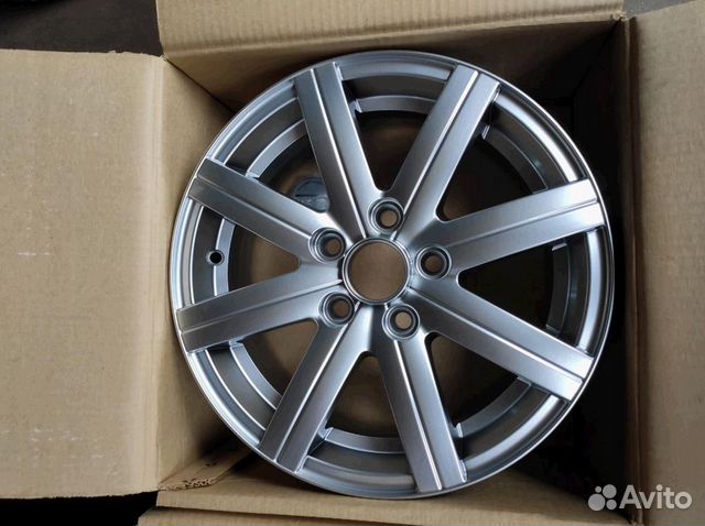 Диски новые литые R14 LU на Volkswagen