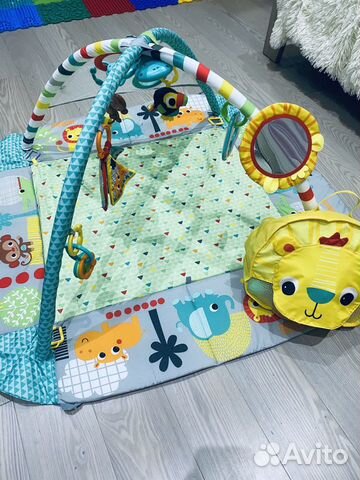 Развивающий коврик bright starts
