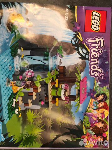 Лего френдс джунгли спасение тигрёнка у водопада