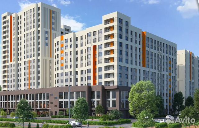 1-к квартира, 37.8 м², 7/19 эт. 1-к квартира, 37.8 м², 7/19 эт.