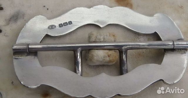 Антиквариат 1910 год серебро эмаль Англия