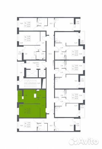 1-к квартира, 35.2 м², 9/17 эт. 1-к квартира, 35.2 м², 9/17 эт.