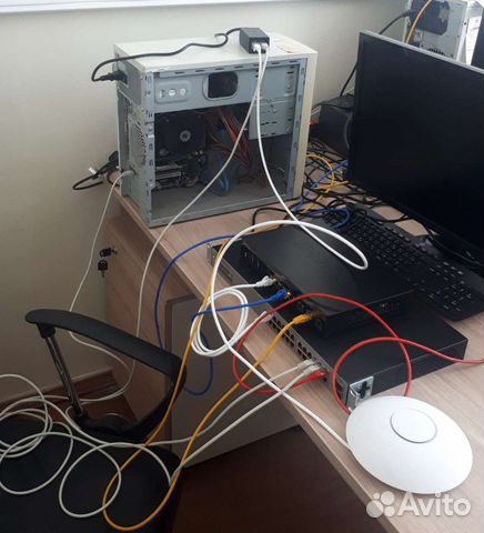 Настройка серверов, сетей, WiFi, видеонаблюдения