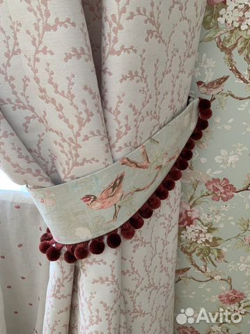 Комплект штор с ламбрекеном Франция