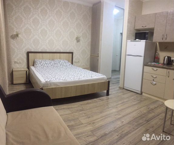 

Квартира-студия, 28 м², 2 кровати