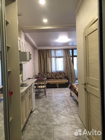 

Квартира-студия, 40 м², 2 кровати
