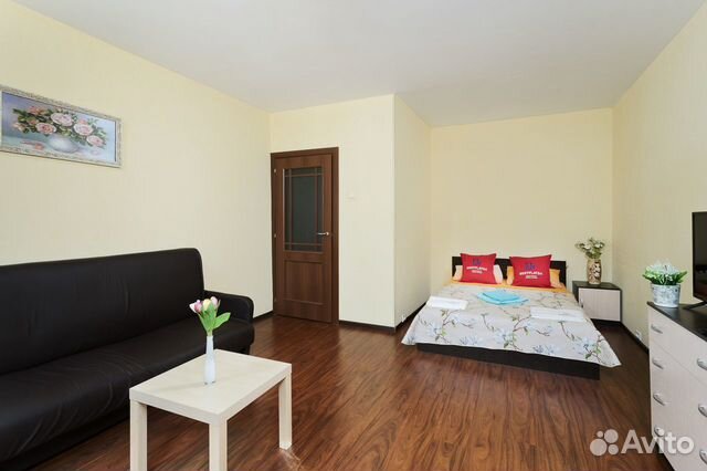 

1-к. квартира, 40 м², 2 кровати