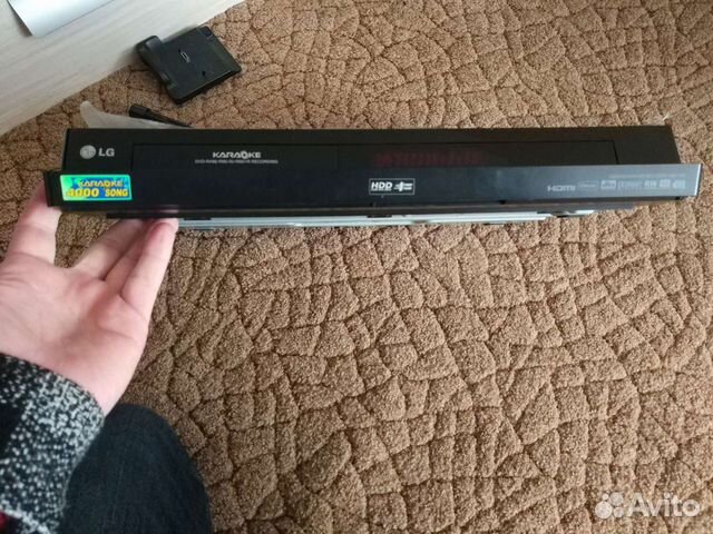 Двд видео магнитофон + караоке LG