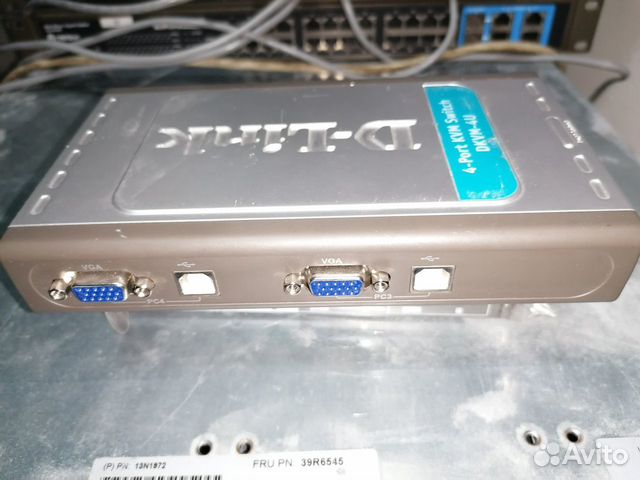 Переключатель KVM D-Link dkvm-4U