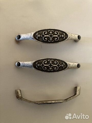 Ручки для мебели Италия 9,6 см цена за 3 шт