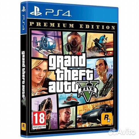 Игра для PlayStation 4 - GTA 5 - Premium Edition