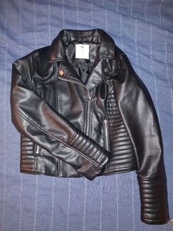 Куртка кожаная H&M