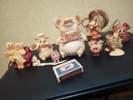 Статуэтки свинки хрюшки
