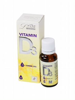 LiDa Премиальный Vitamin D3 (100 Витамин Д3) 20мл