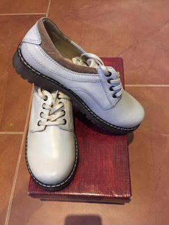 Ботинки осенние, кожаные