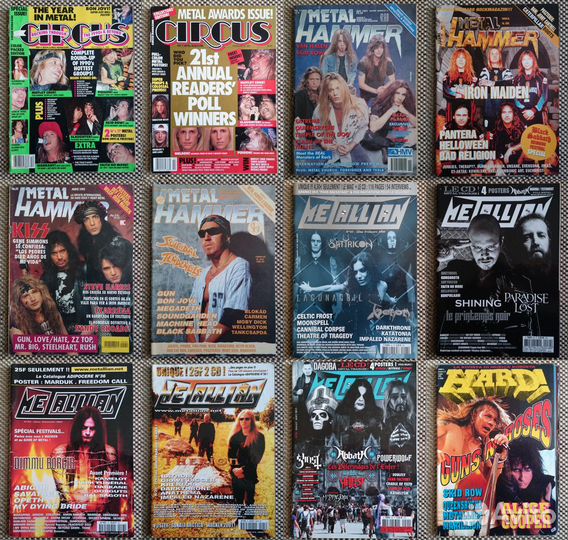 Иностранные журналы о рок музыке #2