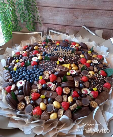Букет из конфет. Съедобные букеты