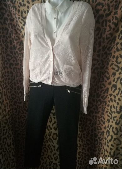 Леггинсы,блузка,кардиган 12.13.14 лет