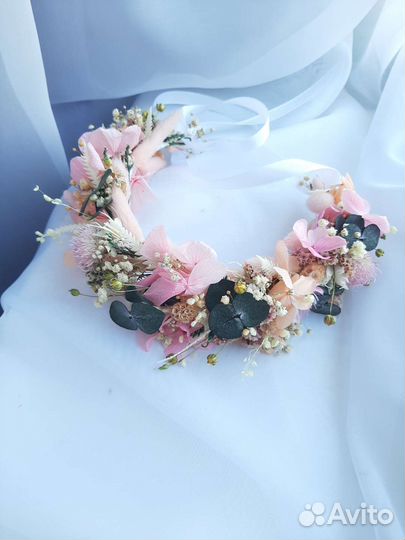 Венок из сухоцветов