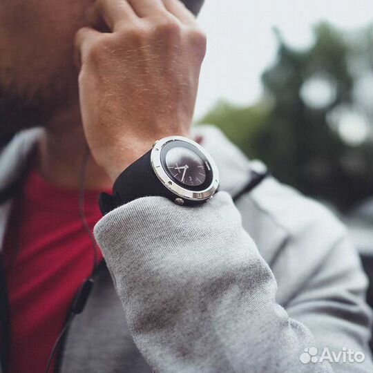 Suunto spartan trainer wrist hr steel + пульсометр
