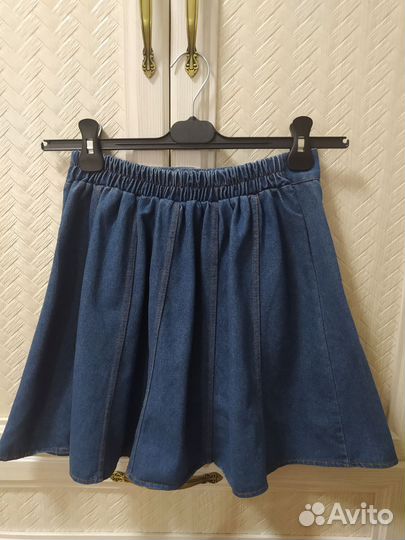 Юбка джинсовая