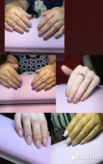 Услуги маникюра и педикюра