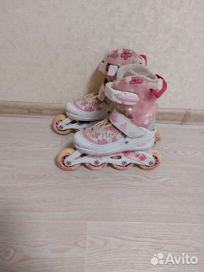 Роликовые коньки раздвижные 30-33 р