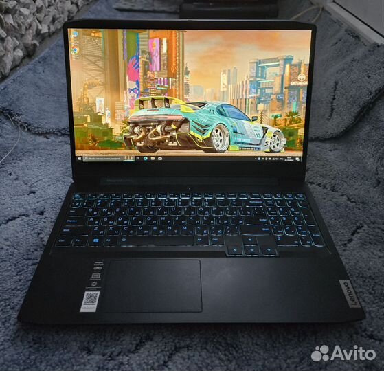 Игровой ноутбук Lenovo i5/GTX1650Ti/16/SSD