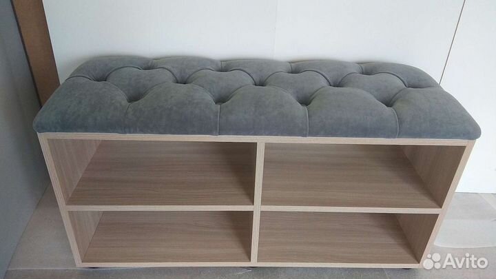 Обувница банкетка пуф тумба под обувь