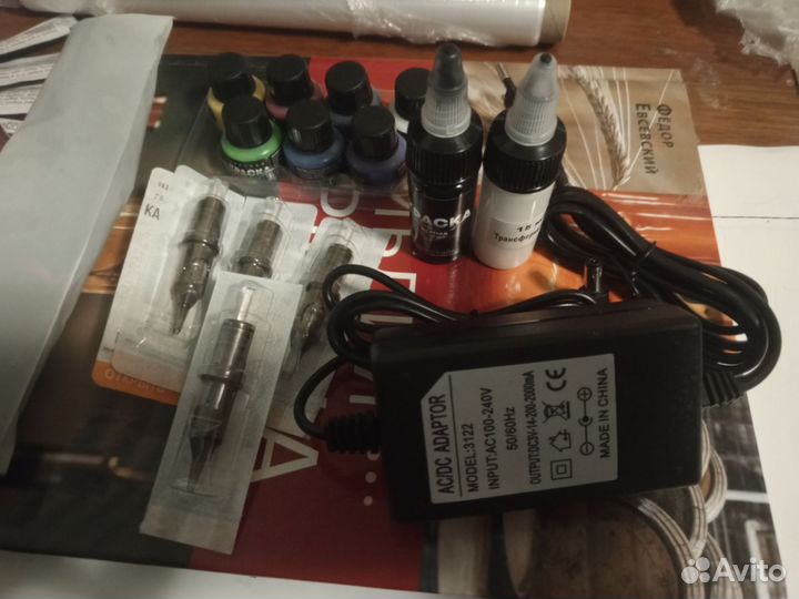 Тату машинка(стартовый набор)