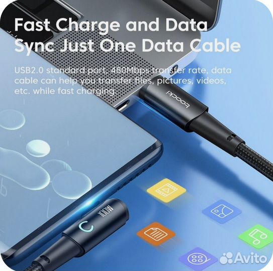 Кабель type c to type c