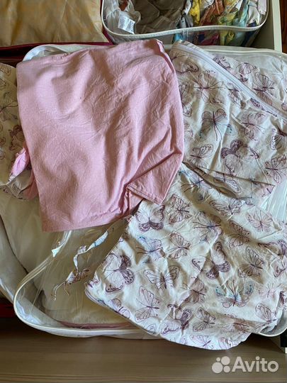 Комплект подушек для детской кроватки