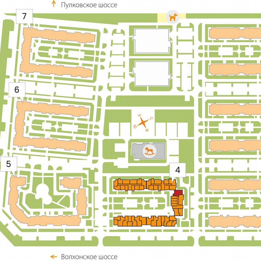 3-к. квартира, 83,2 м², 1/5 эт.