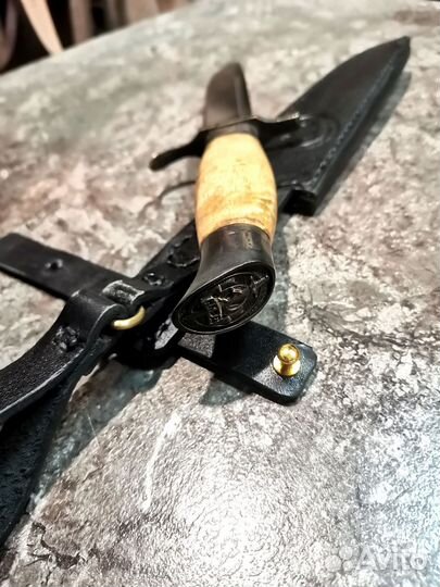 Нож ручной работы (финка нквд)