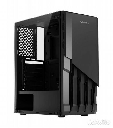 Корпус для пк (закаленное стекло, ATX)