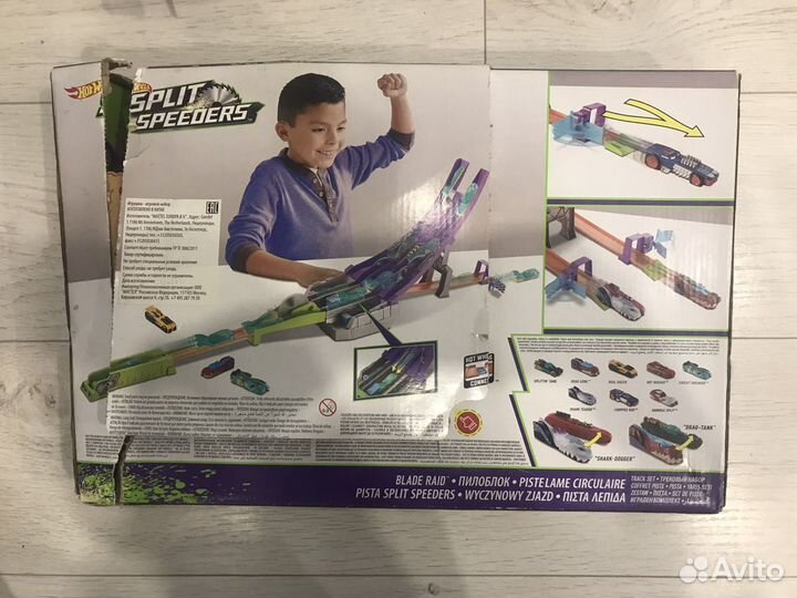 Парковка, конструктор Hot Weels, Тачки, Boom Trix