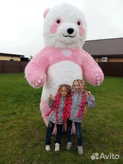 Панда,Гигант-Мишка 2.6 m ростовая кукла