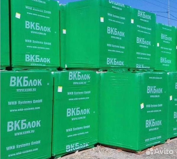 Газобетонные блоки (газобетон) Вкблок