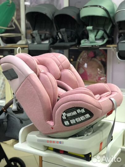 Детское автокресло от 0 до 36 кг поворотное