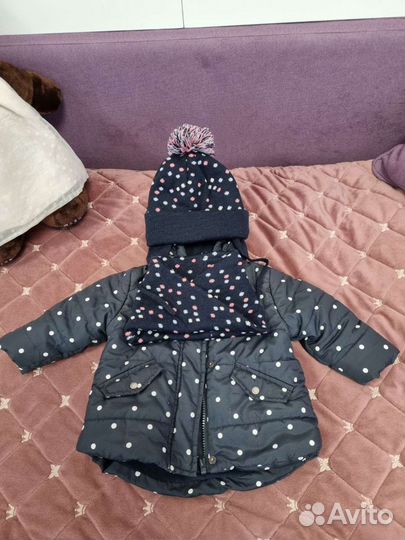 Куртка для девочки 74-80