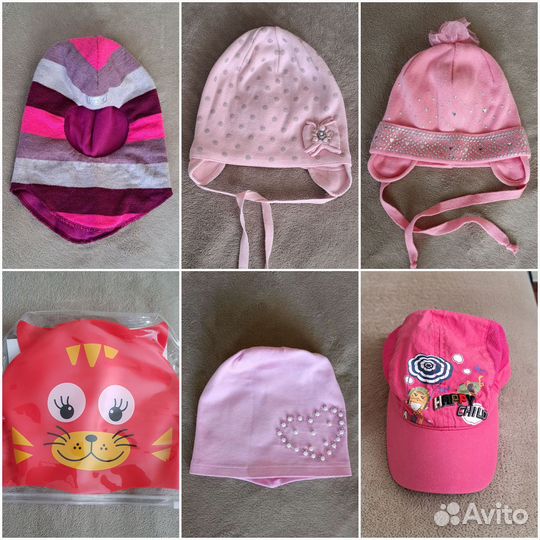 Шапки детские весна,лето,осень, д/бассейна