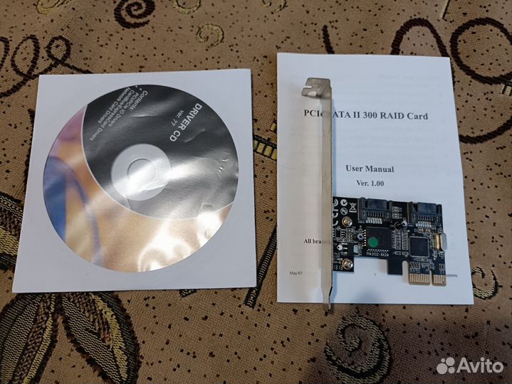 PCI-E SATA raid контроллер ST-Lab A-410